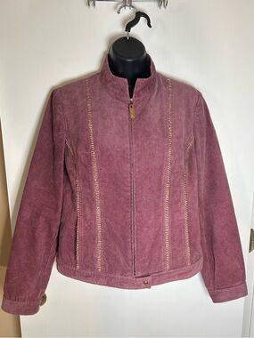 St John Sport Corduroy Jacket Size Small
